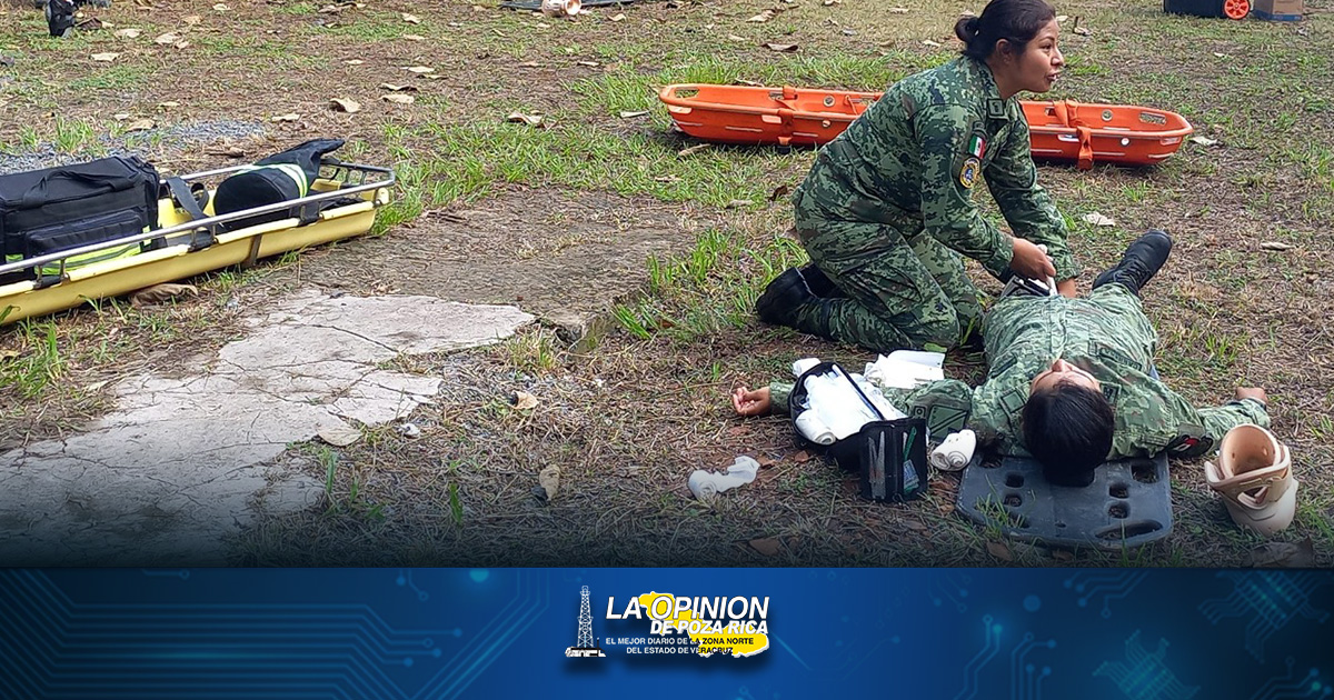 Capacita Ejército en temas de emergencia Capacita Ejército en temas de emergencia