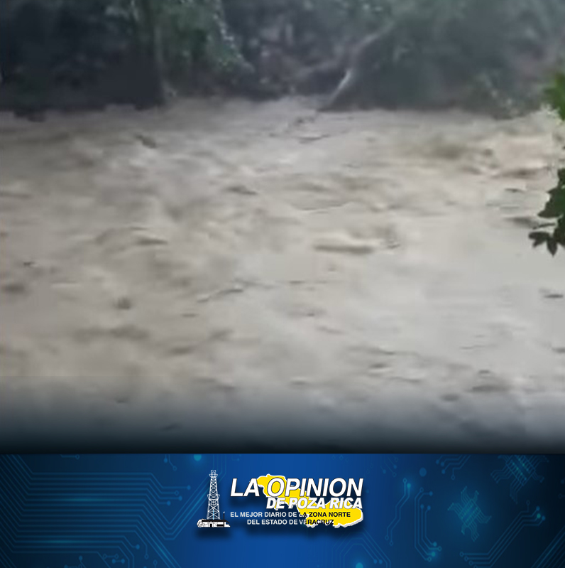 Crecen ríos y arroyos, en alerta Crecen ríos y arroyos, en alerta