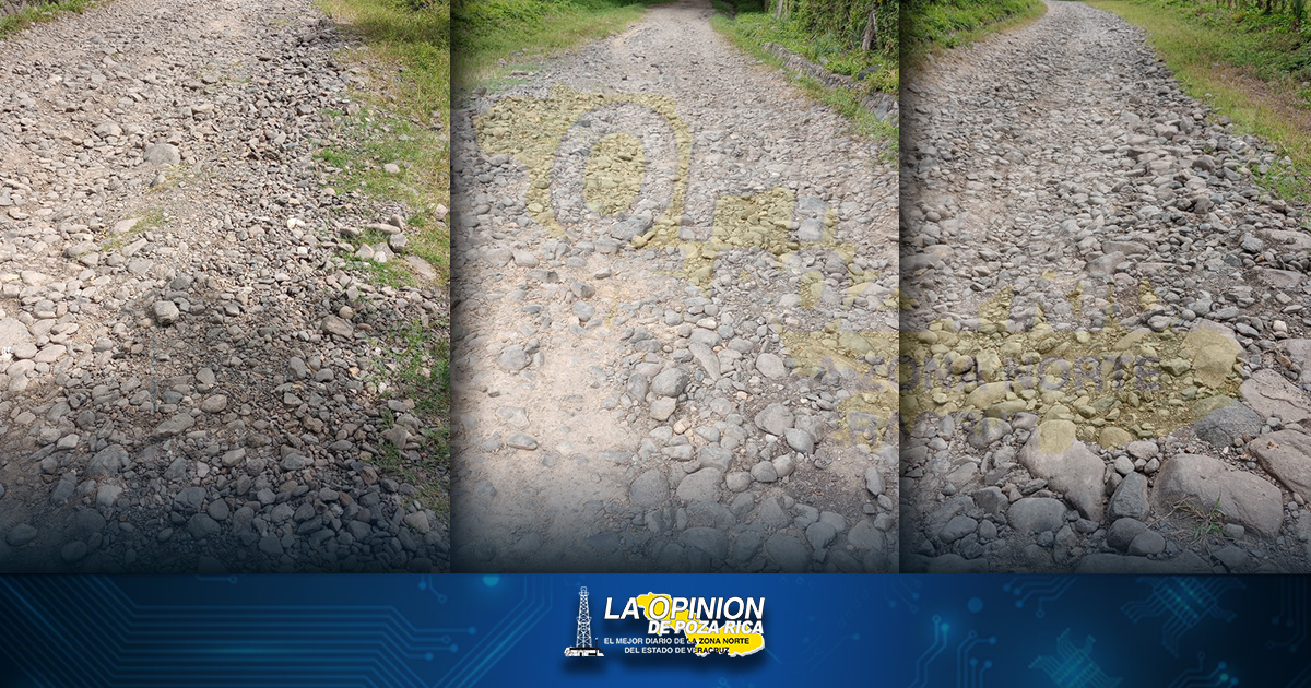 Cuatro comunidades piden mejores caminos Cuatro comunidades piden mejores caminos