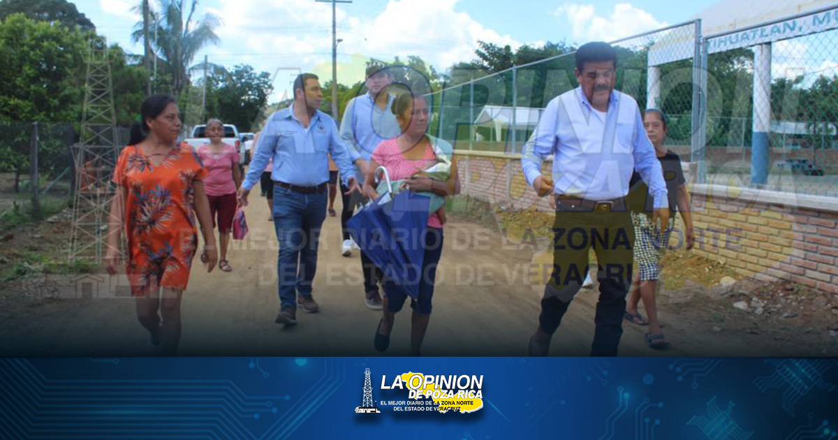 Entrega alcalde obra sanitaria Entrega alcalde obra sanitaria