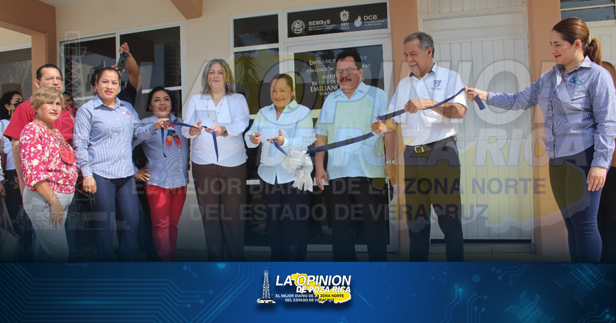 INAUGURAN NUEVAS INSTALACIONES EN BACHILLERES EMILIANO ZAPATA INAUGURAN NUEVAS INSTALACIONES EN BACHILLERES EMILIANO ZAPATA