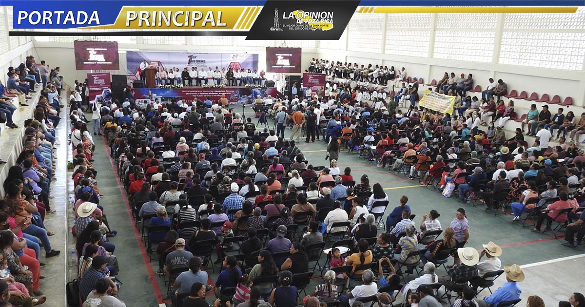 Celebran asamblea de informe municipal