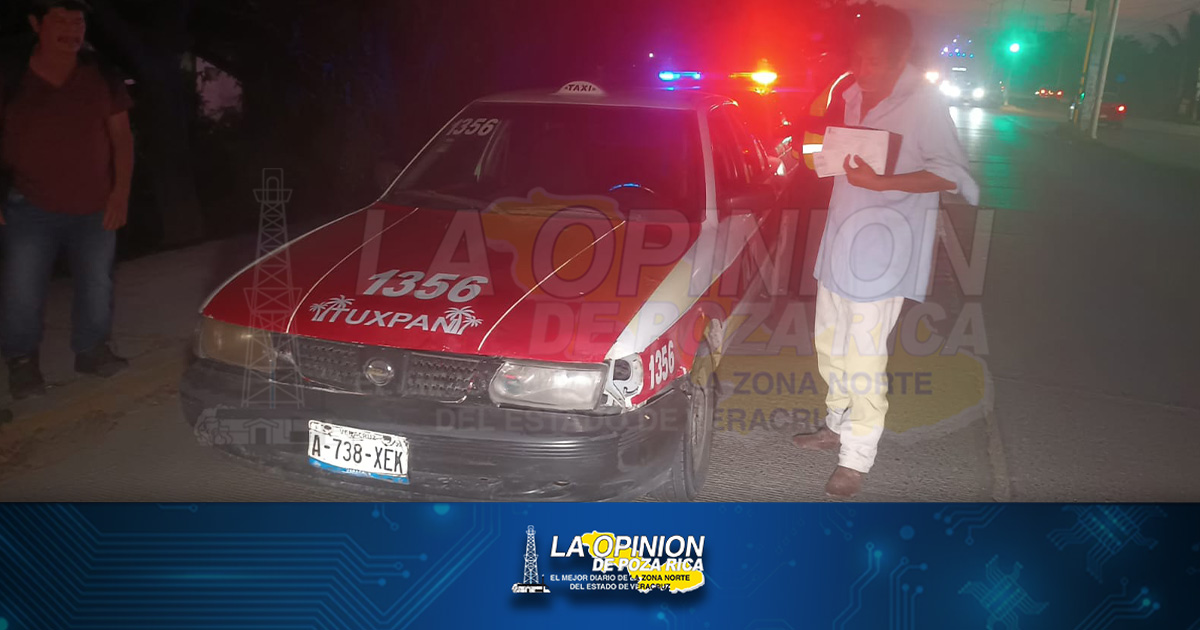 Aparatoso choque en el libramiento