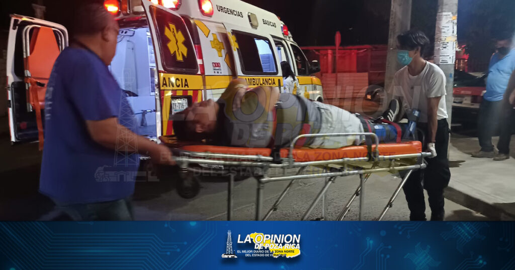 Derribado por un taxista