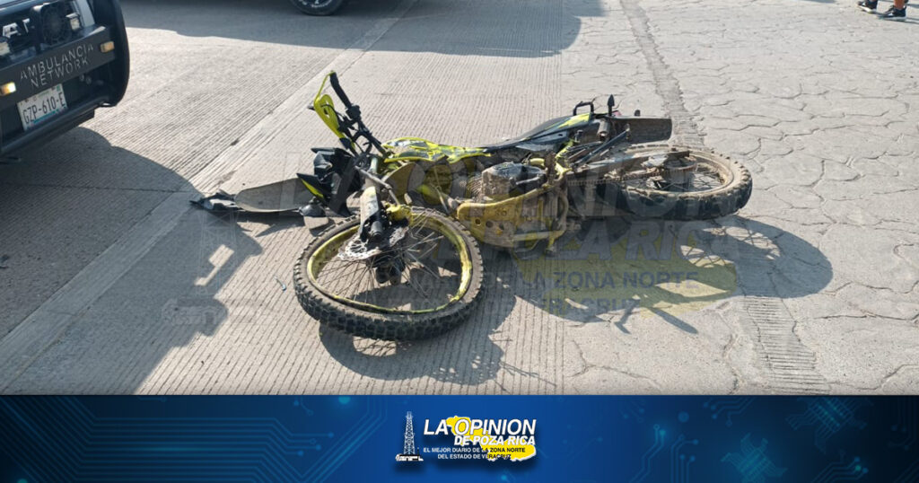 Derribado por una camioneta