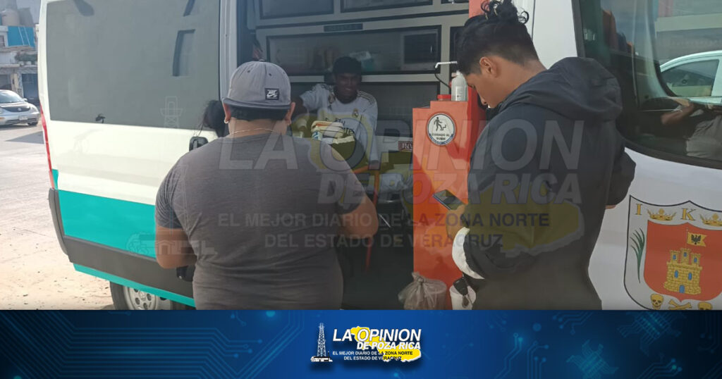 Derribado por una camioneta