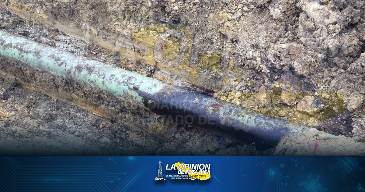 Piden concluir la reparación de fuga de aceite Piden concluir la reparación de fuga de aceite