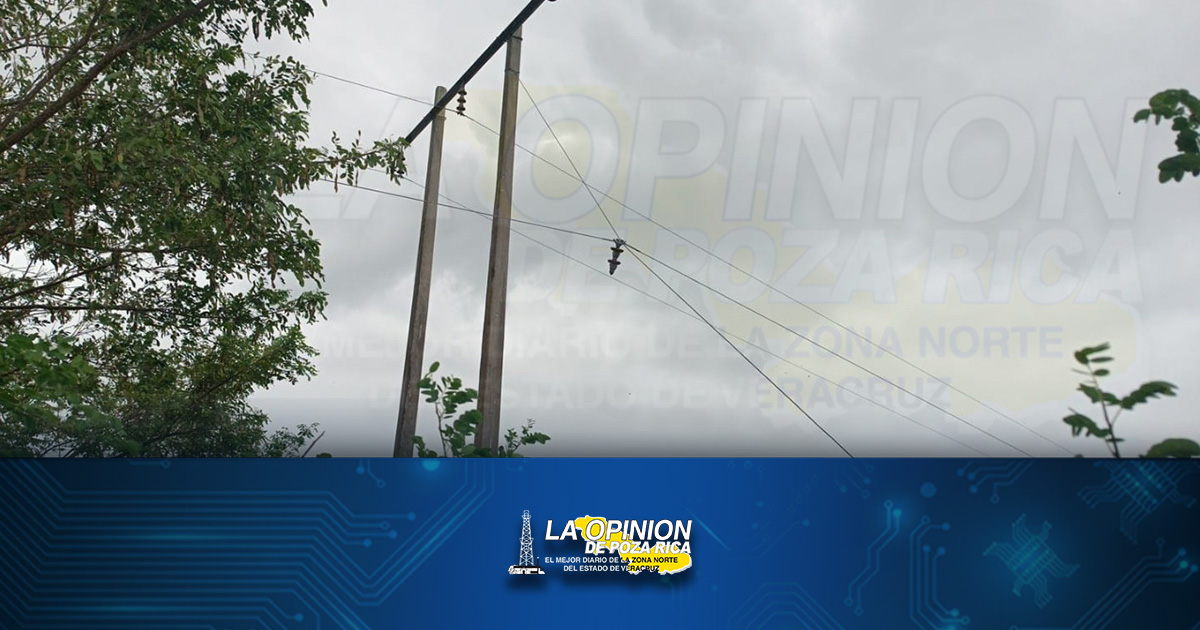 Piden servicio eléctrico sin fallas