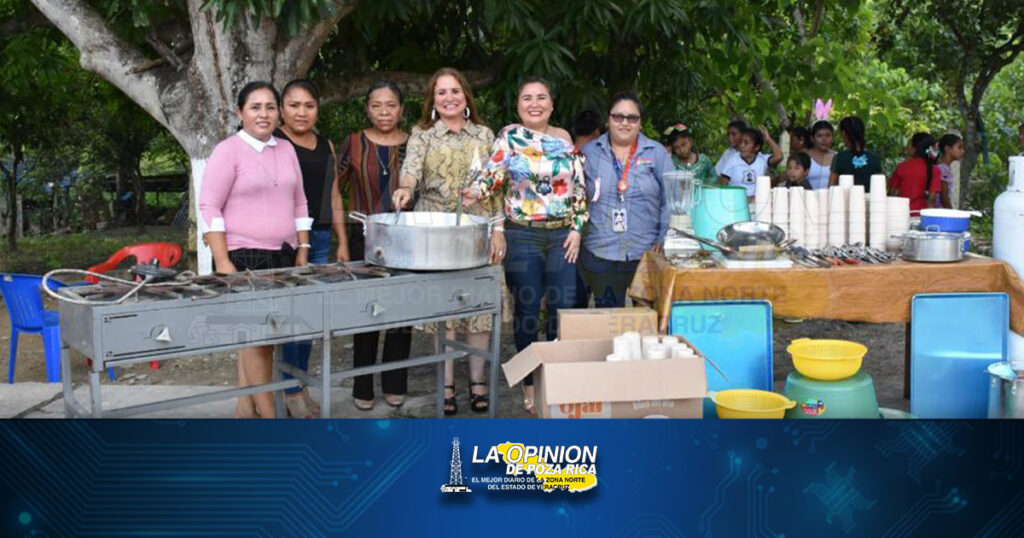 Lleva DIF cocina escolar a Las Puentes