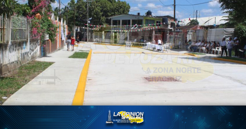 Mejora infraestructura en comunidades