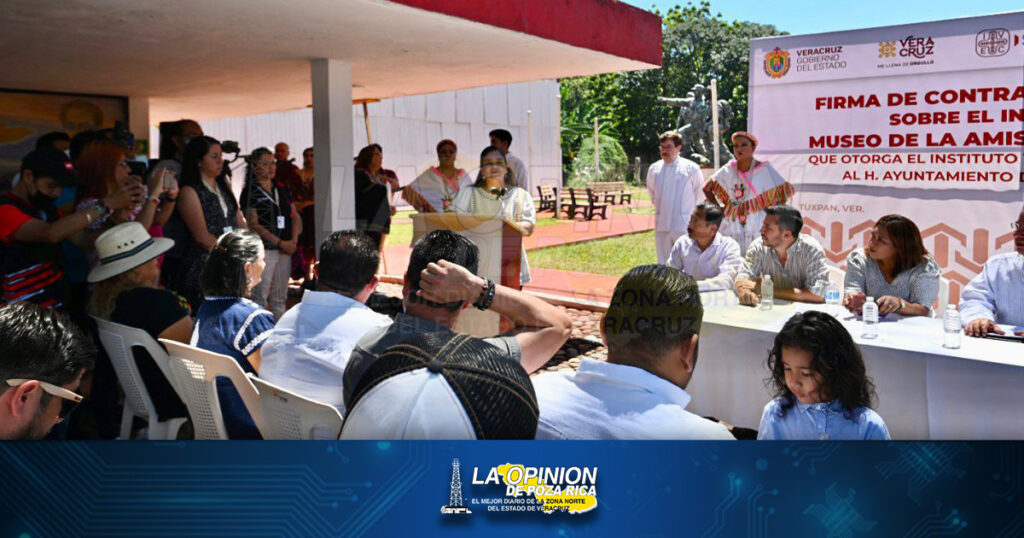 IVEC y Gobierno de Tuxpan firman Contrato de Comodato del Museo de la Hermandad México-Cuba