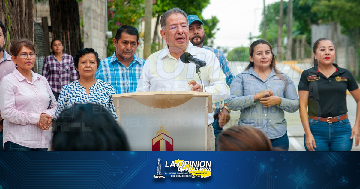 Llega la Justicia Social a más colonias de Tuxpan