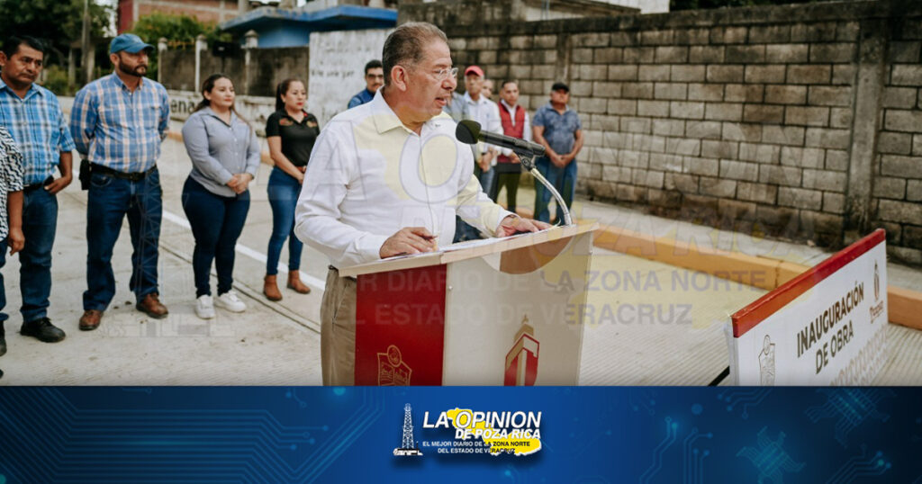 Llega la Justicia Social a más colonias de Tuxpan