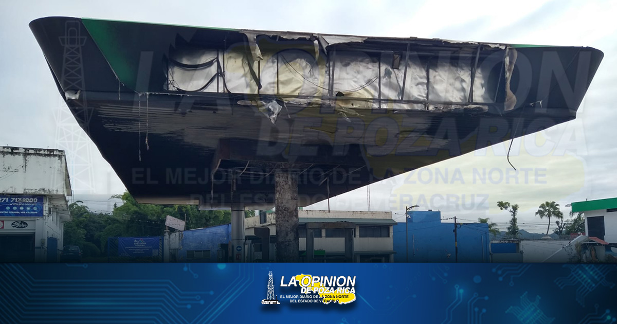 Se incendia Gasolinera en Córdoba