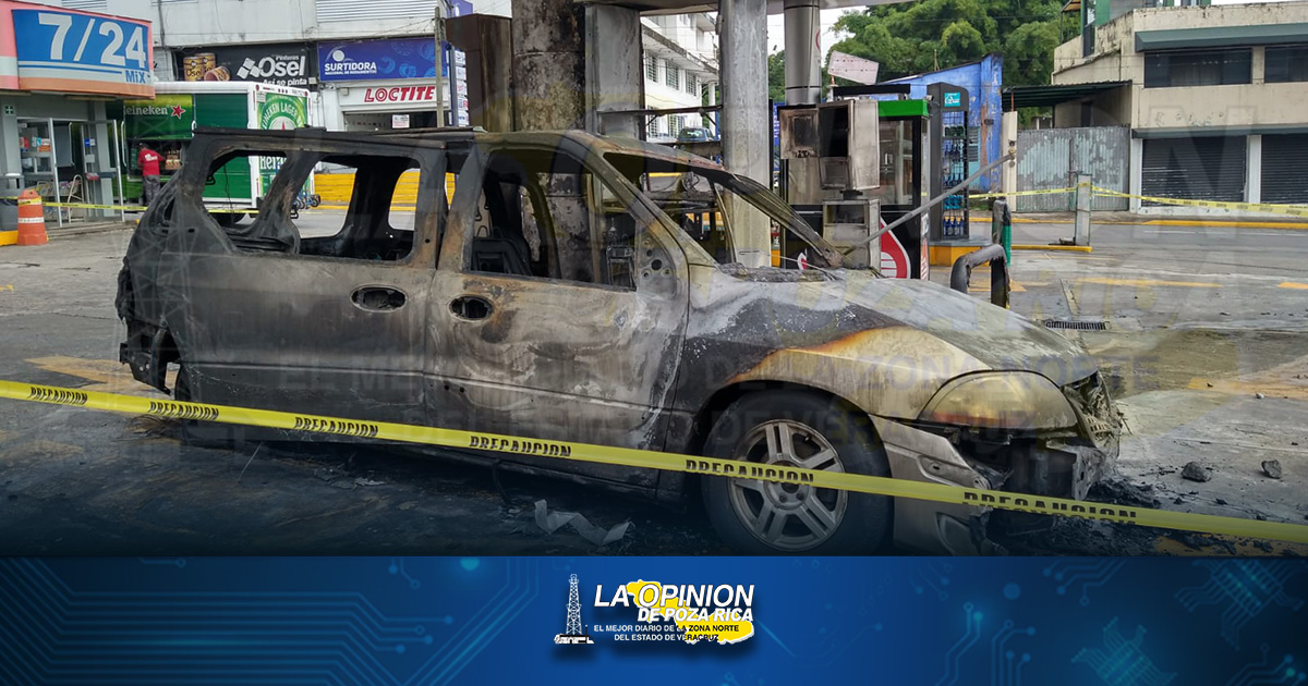 Se incendia Gasolinera en Córdoba Se incendia Gasolinera en Córdoba