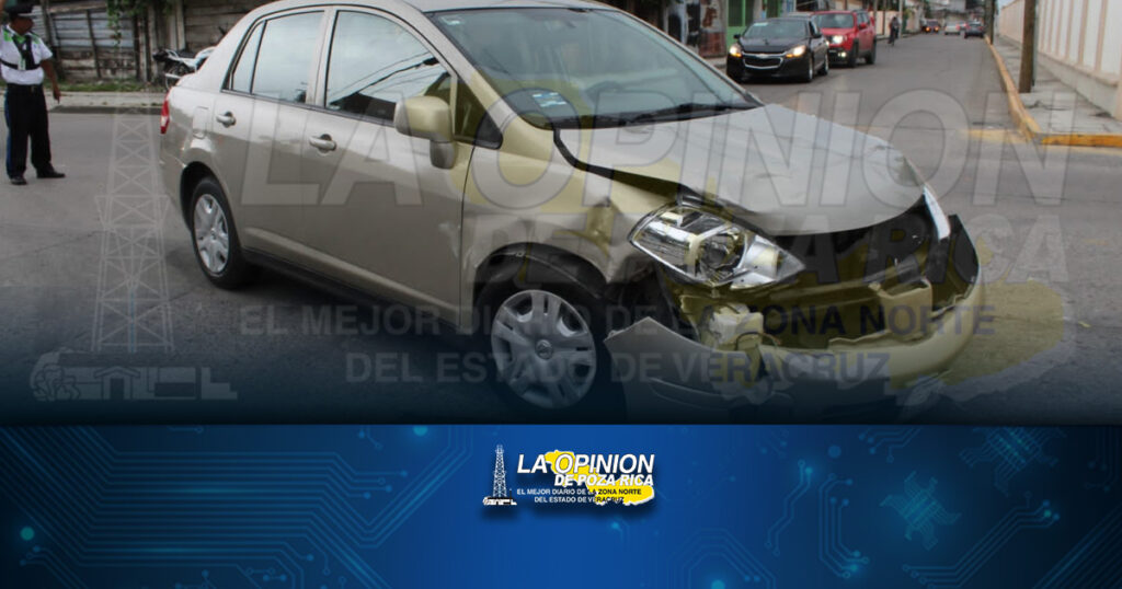 Fuerte accidente vial en la Camacho