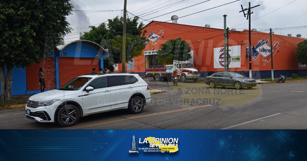 Fuerte accidente en colonia 27