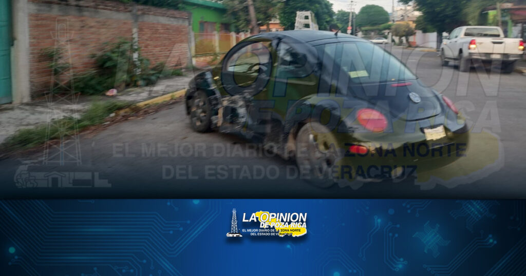 Encontronazo deja un lesionado y cuantiosos daños