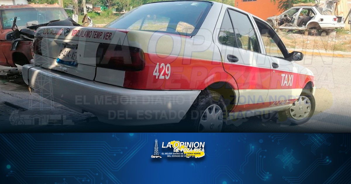 Roban taxi 429 de la ruta Raudal con lujo de violencia