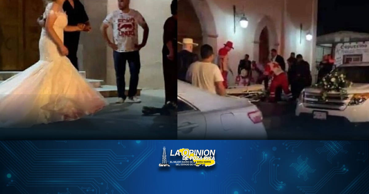 Asesinan a novio en la ceremonia de su boda