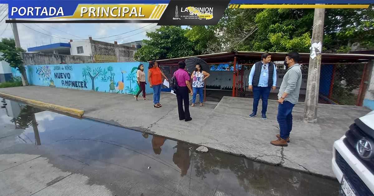 Obra afectó a preescolar