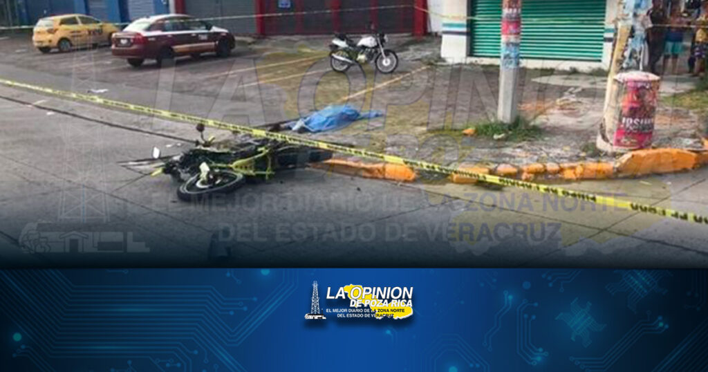 Muere motociclista en accidente
