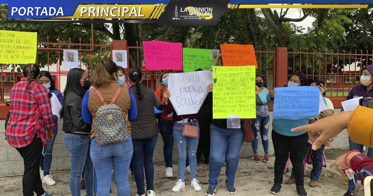 NO HUBO DROGAS EN AGUA DE ÁLAMO