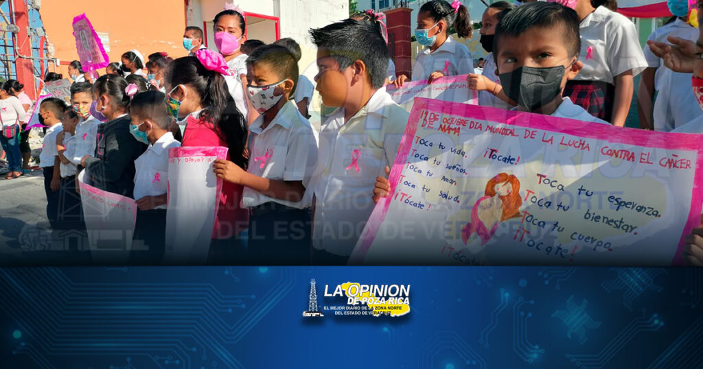 Concientizan el cáncer de mama