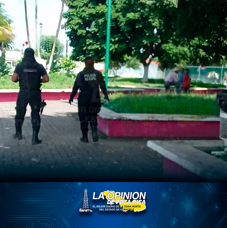 Policías municipales previenen el delito