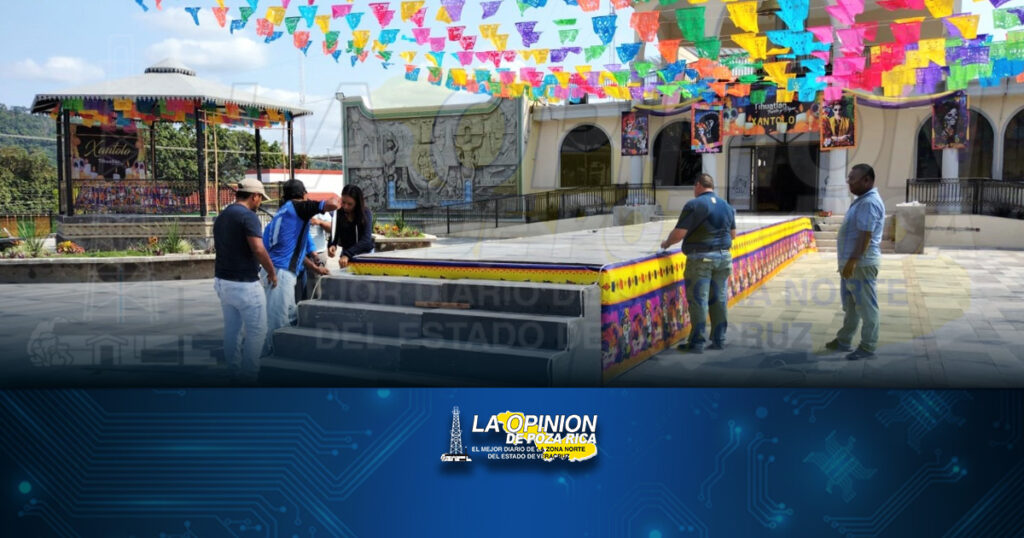 Listo el escenario para el Xantolo