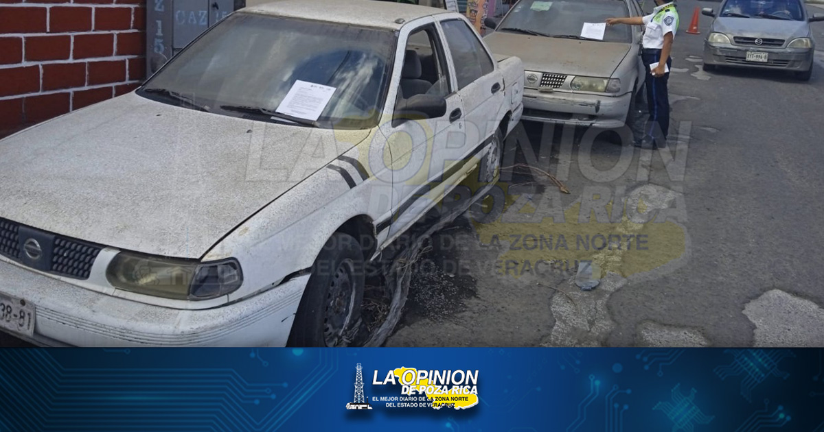 Autos “maceta” se irán al corralón