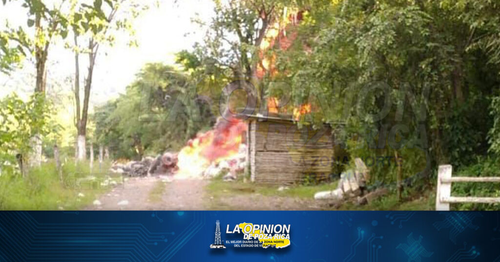 ¡Se incendia el basurero municipal!