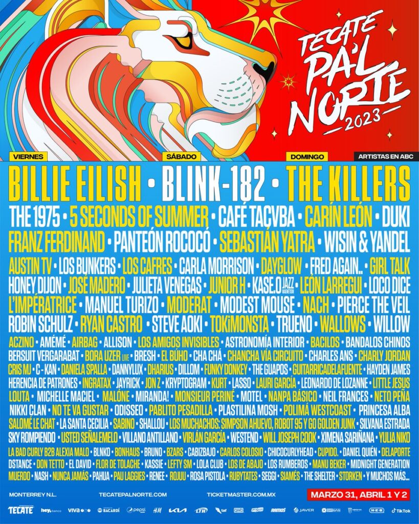 ¡Revelan Line –Up del Pal´Norte 2023!