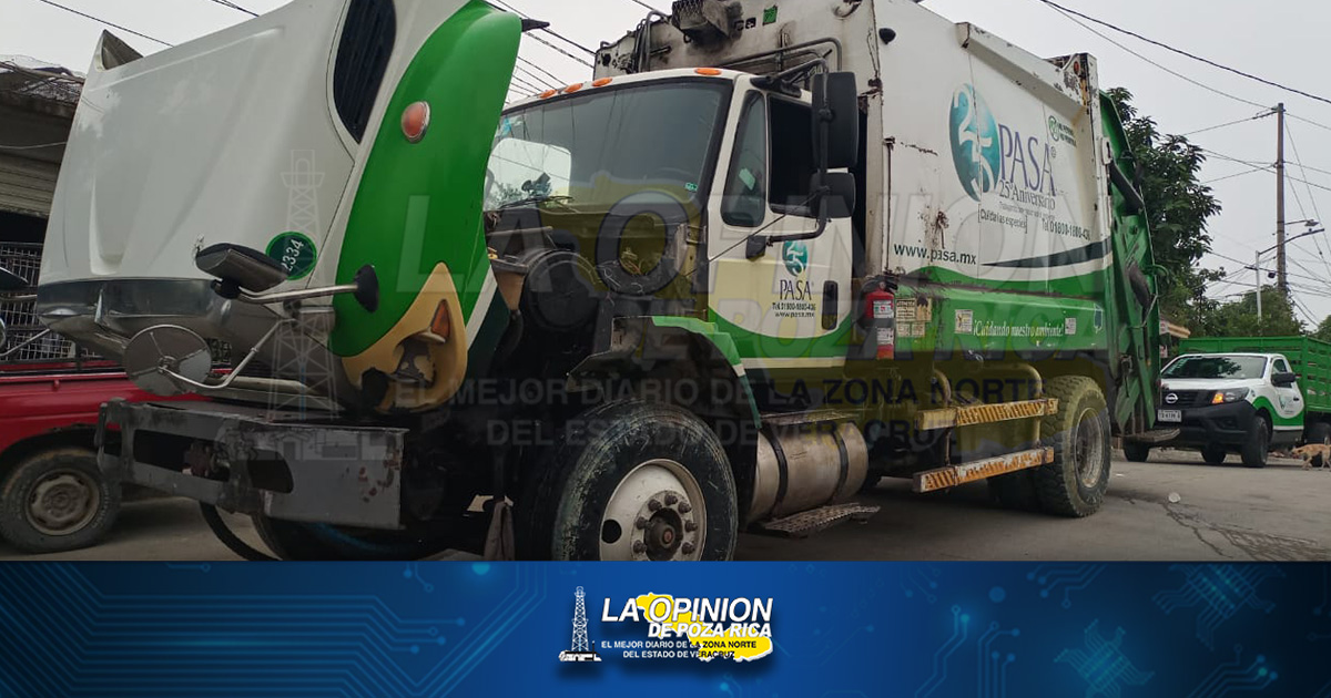 Se incendia camión de PASA