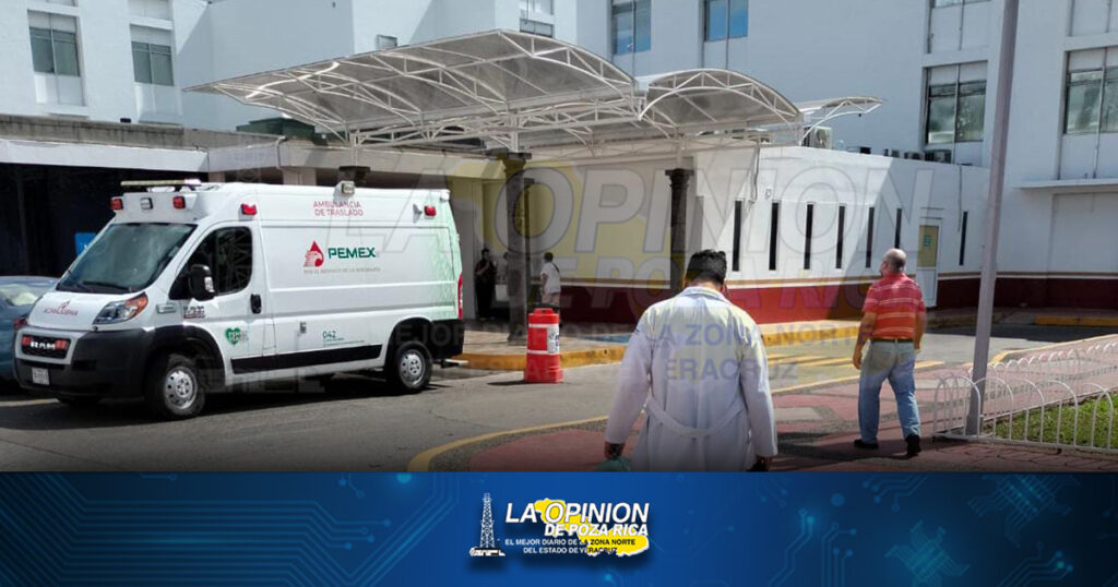 Pulgas en área de quimioterapia del Hospital Regional de PEMEX, director cero a la izquierda