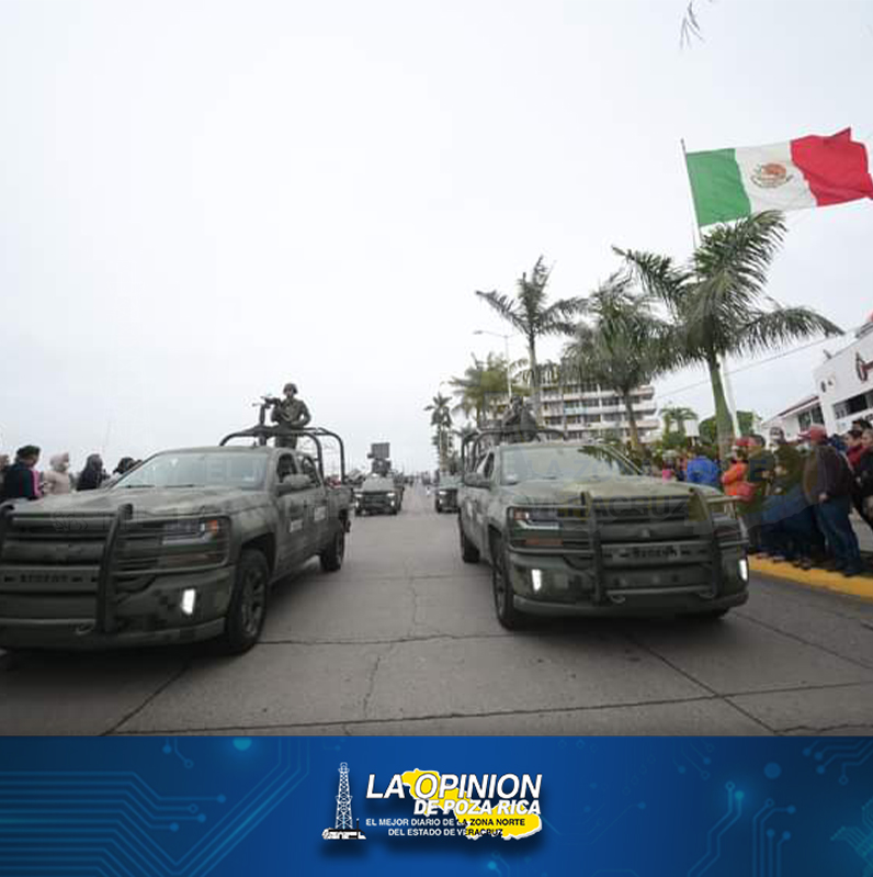 Tuxpan conmemoró el 112 Aniversario del Inicio de la Revolución Mexicana