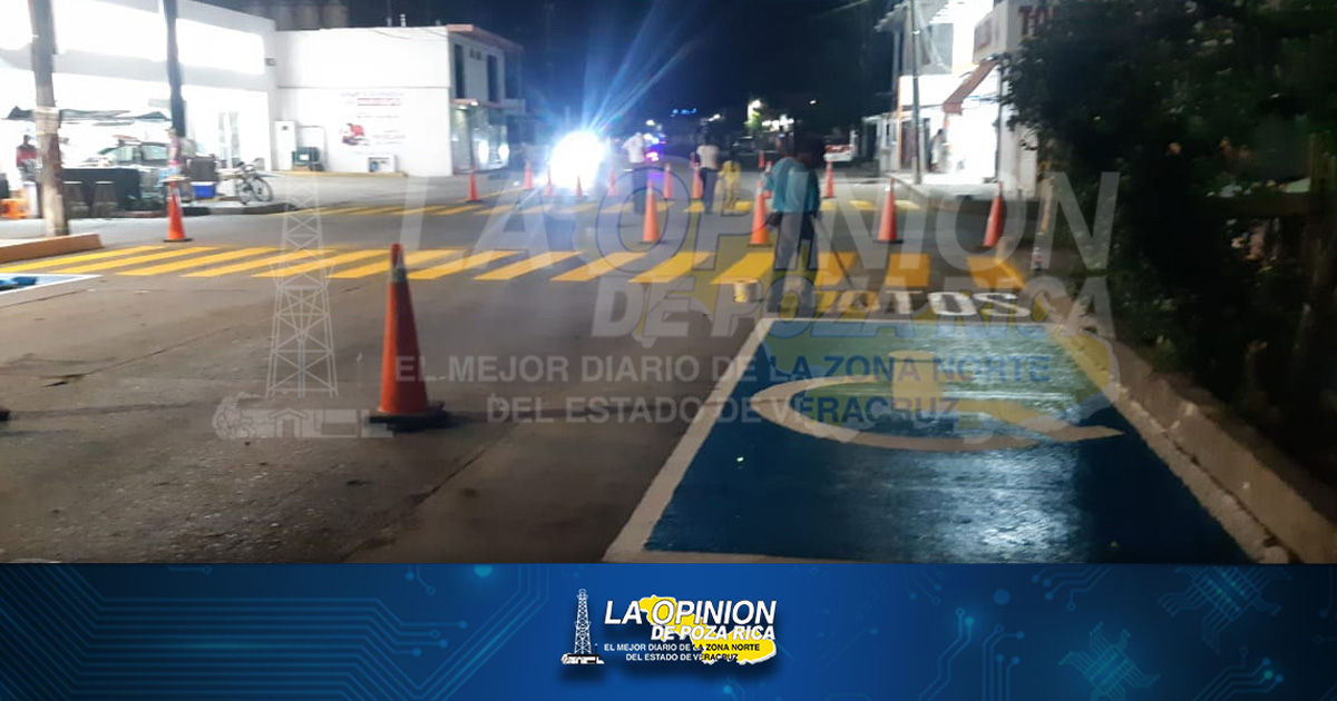 Orden vial en Tuxpan