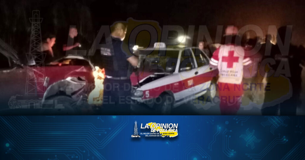 ¡Fuerte choque; 3 lesionados!