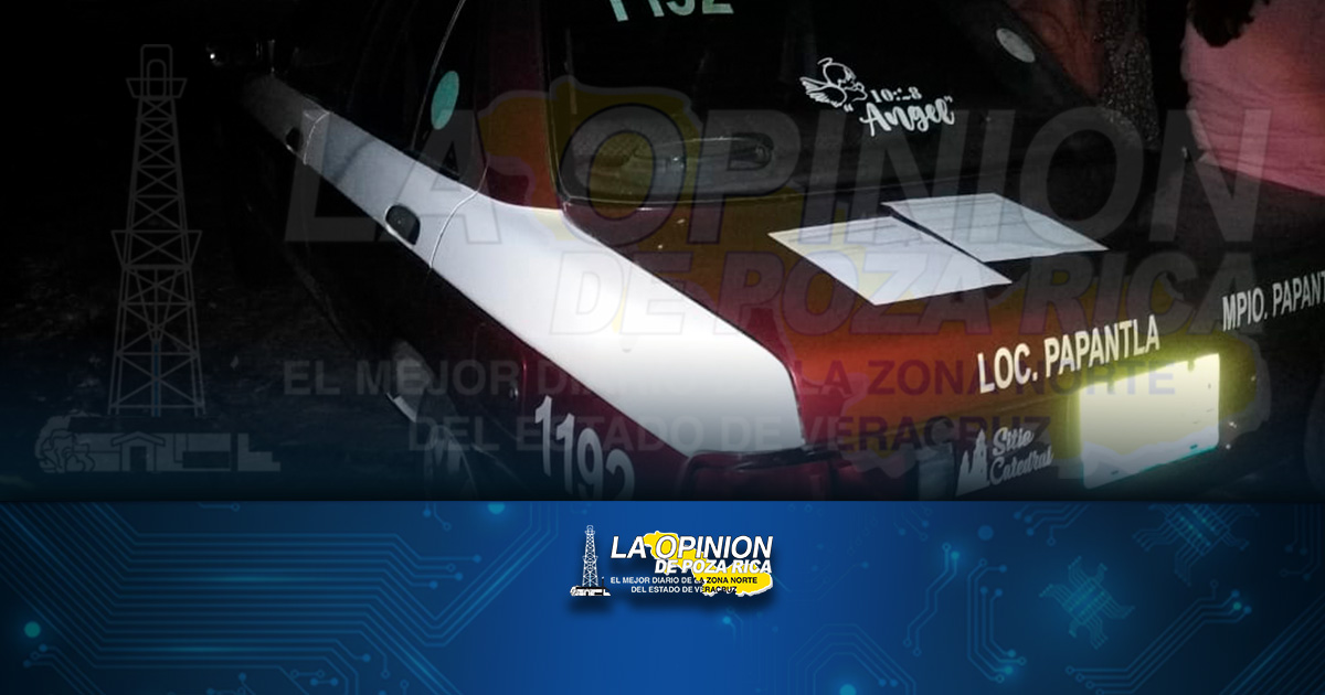 Policía municipal recupera taxi robado