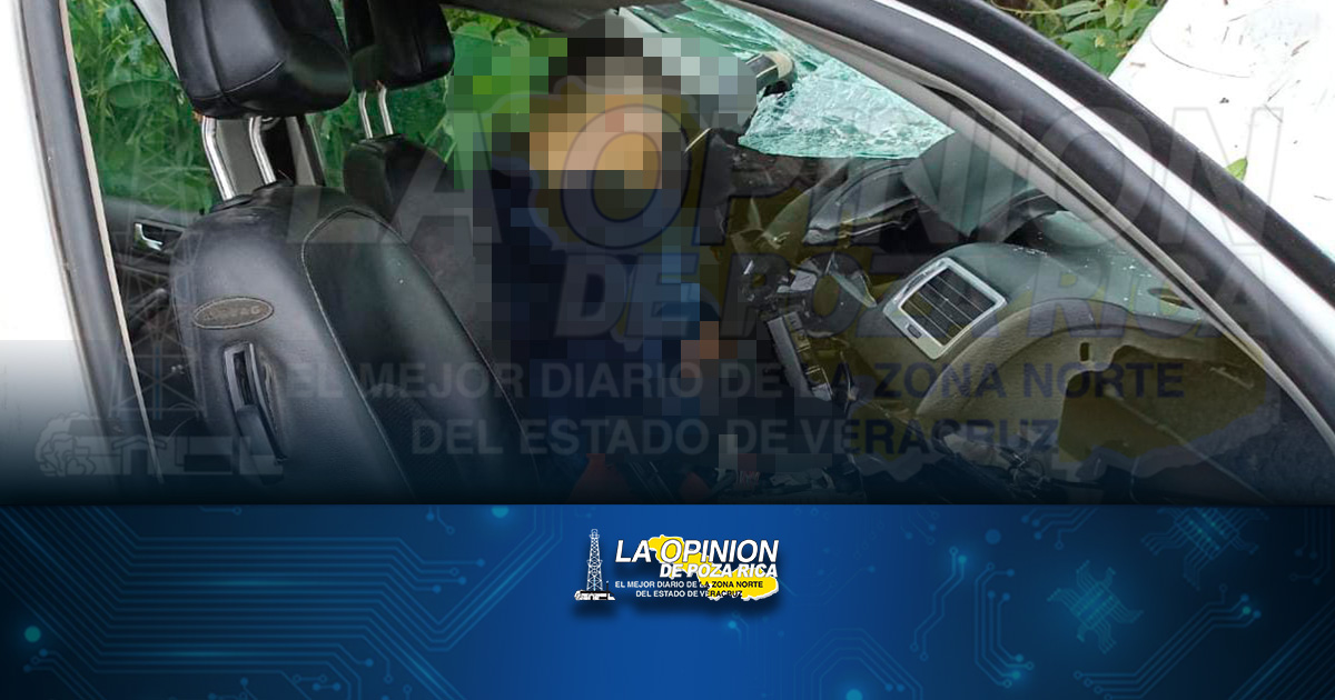 Se mata en accidente carretero