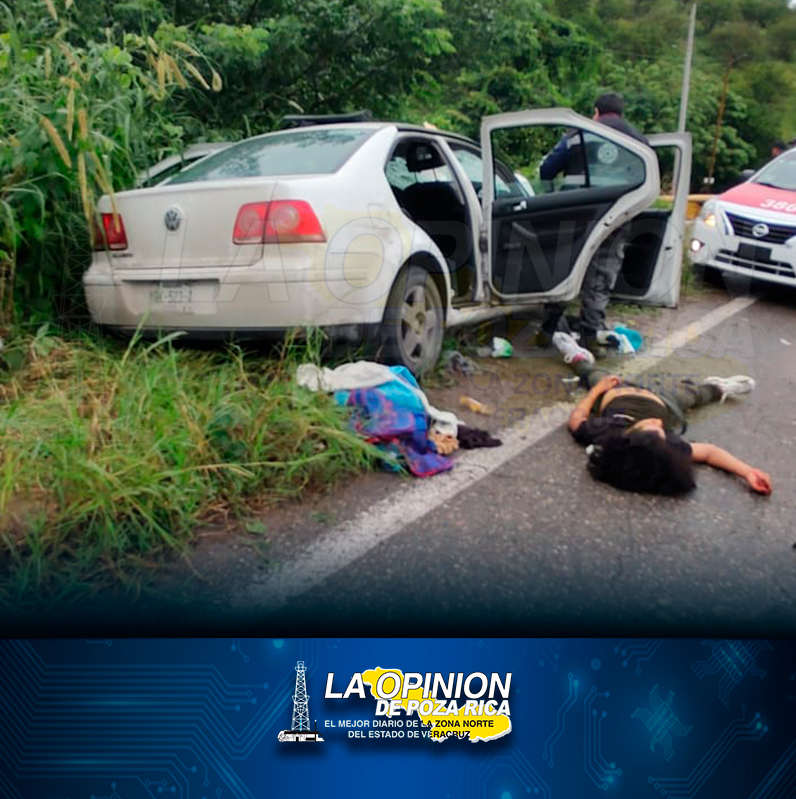Se mata en accidente carretero