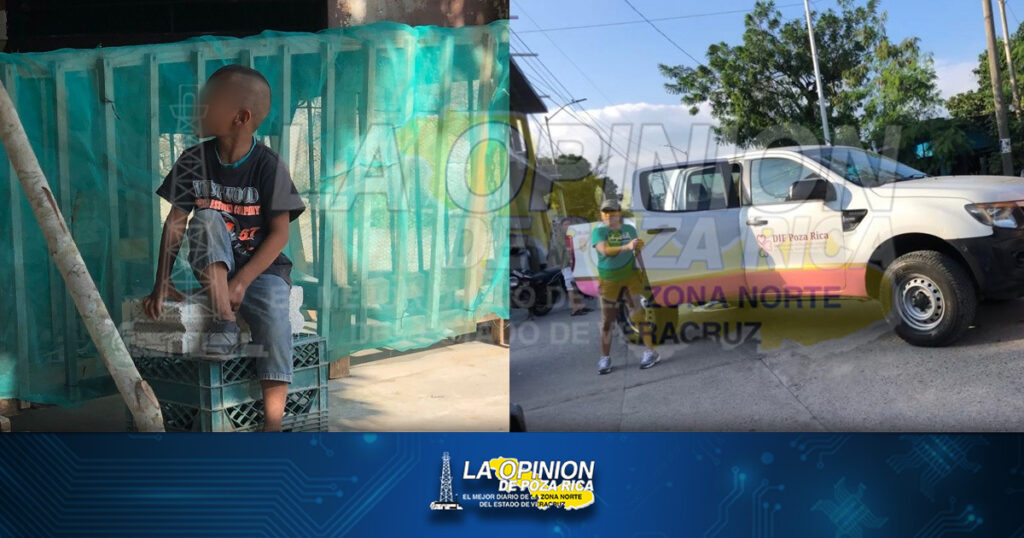 !Abandonan menor en camioneta!