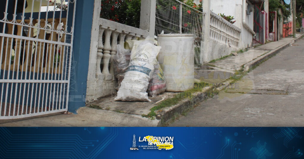 Cazoneños acusan mal servicio de Limpia Pública