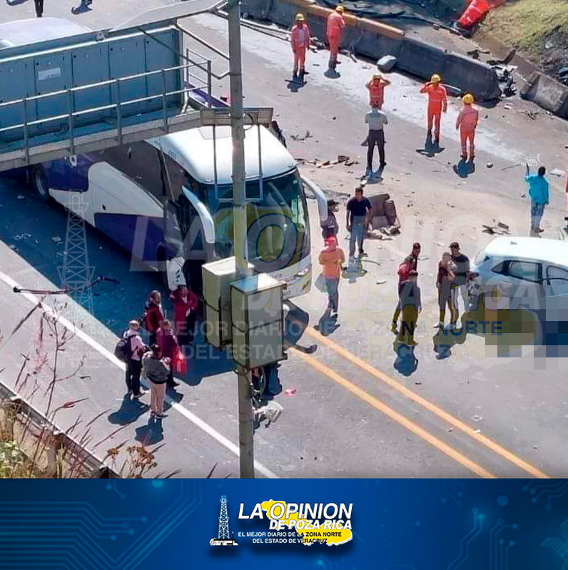 Trailer sin frenos deja un muerto y 15 personas heridas