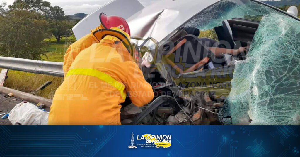 ¡Fatal accidente en autopista!