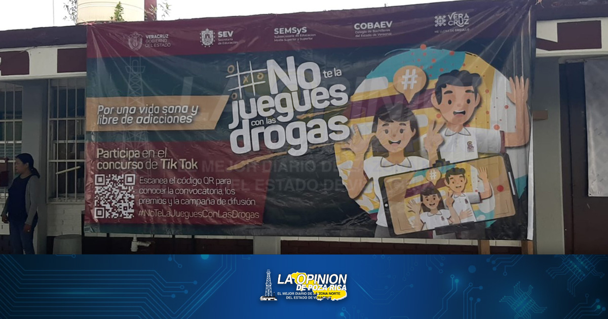Incentivan a jóvenes para evitar consumo de drogas