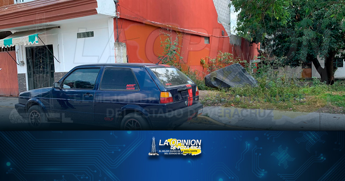 Lesionado con arma de fuego en la Jacarandas