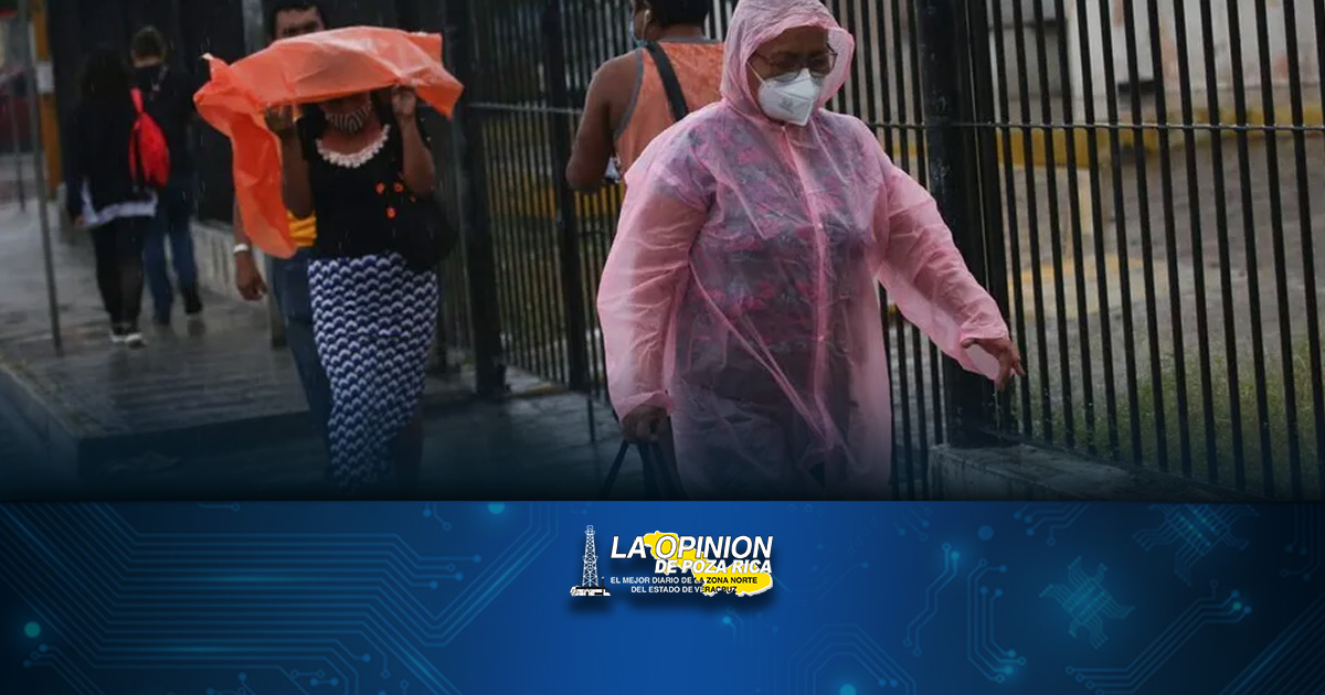 Frente frío 19 deja afectaciones en Veracruz