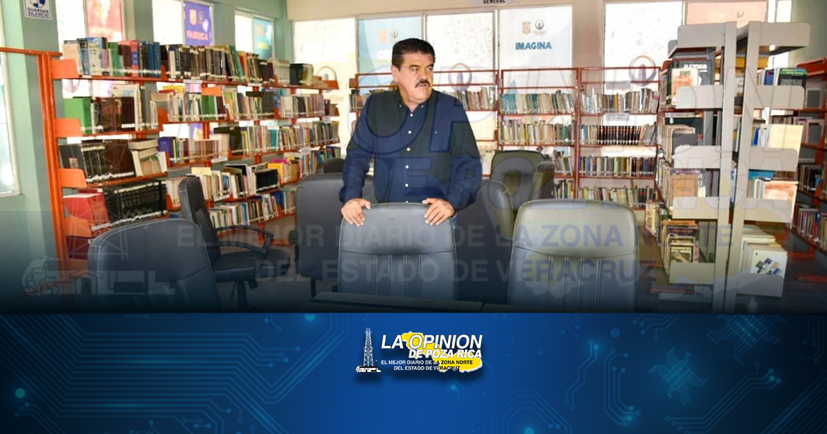 Acondicionan la biblioteca municipal