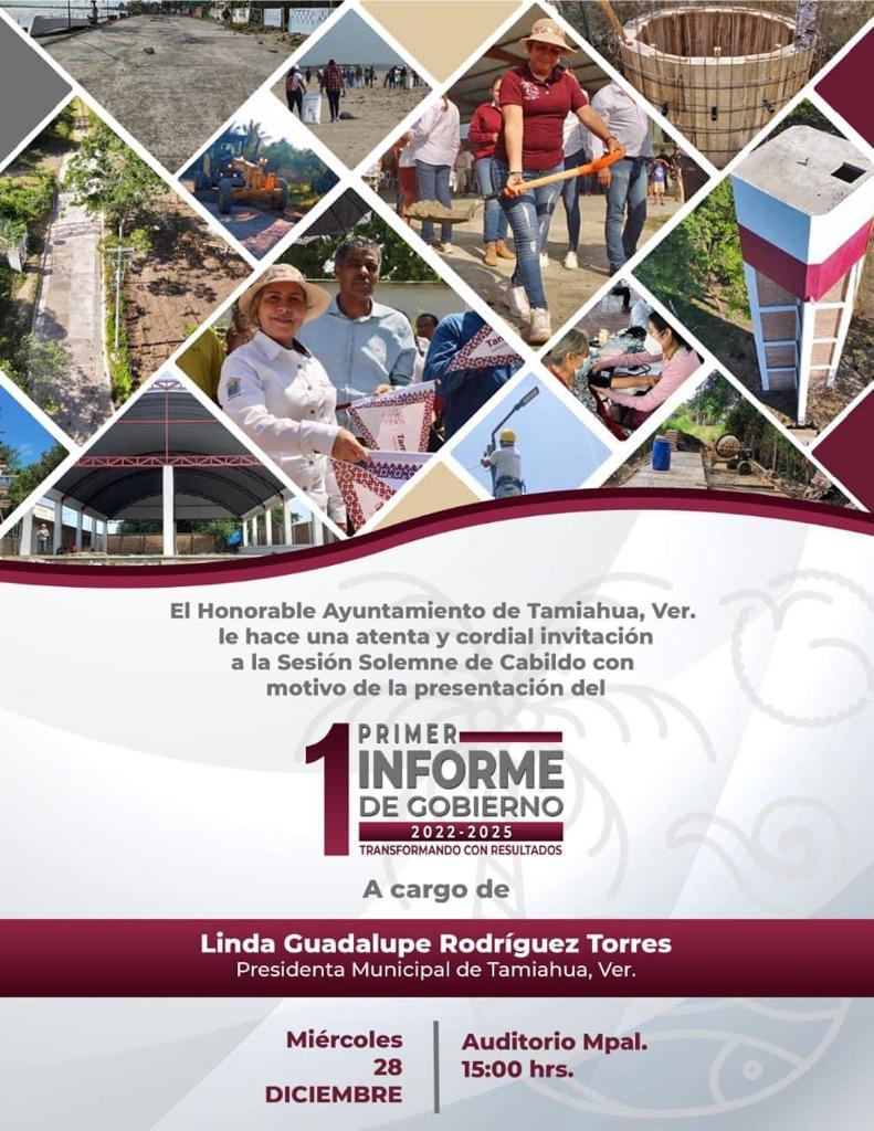 Todo listo para el Informe de actividades de Lupita Rodríguez